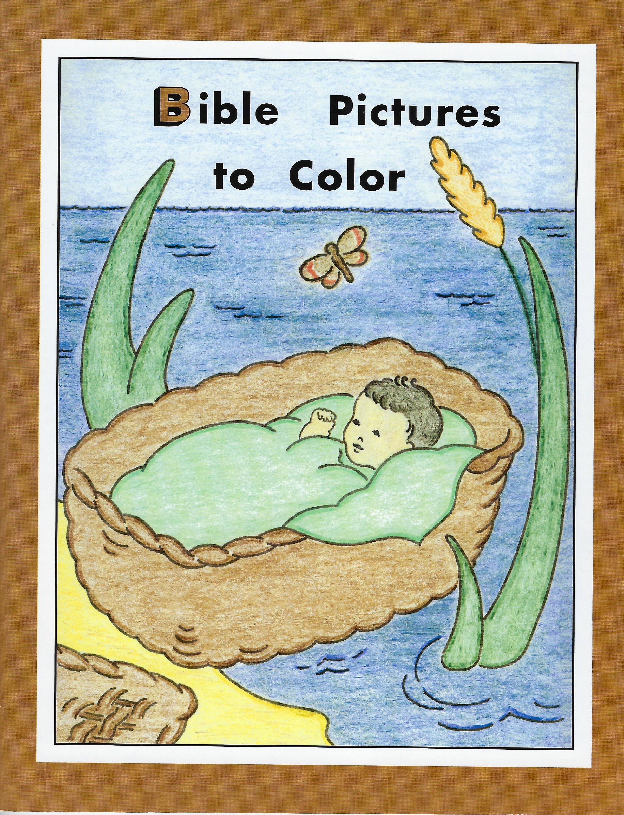BIBLE PICTURES TO COLOR